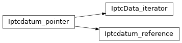Inheritance diagram of exiv2.iptc.Iptcdatum_pointer
